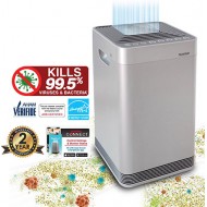 NUWAVE OXYPure Wifi Enabled | Smart Premium 360Deg Air Purifier |20yr Filters| Cleans Viruses | To 48m2