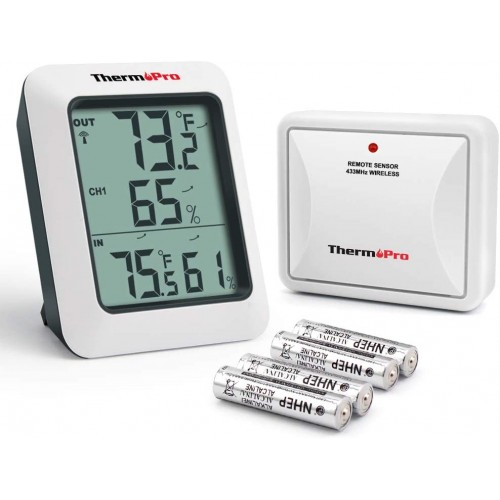 Meter Thermo Pro + Sensor Wireless - Temperature/Humidity 